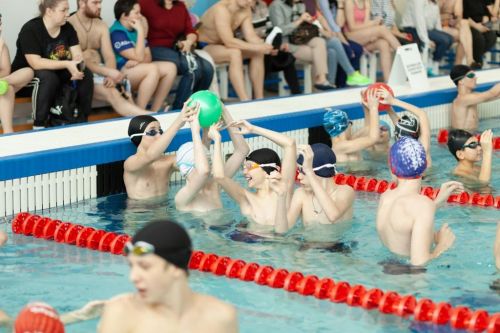 В ФОК «Олимп» состоялся спортивный семейный праздник по плаванию «Зов Олимпа», посвященный Дню защитника Отечества