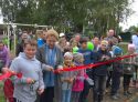Детскую площадку открыли в ТОС «Екатериновка»